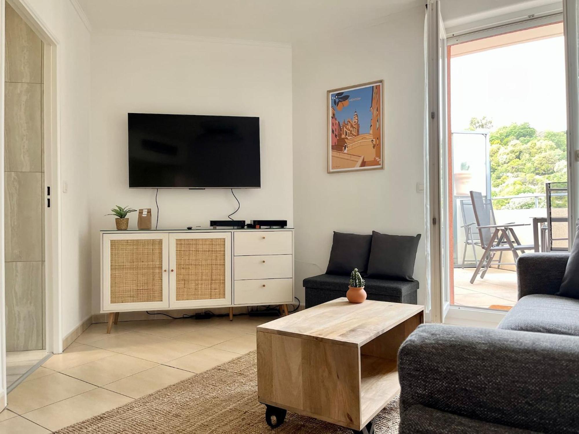 'La Villa Melanie' Neuf, Equipe, Terrasse, Centre Ментона Экстерьер фото